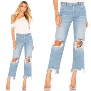 We The Free Maggie Straight Jean in Light Stone